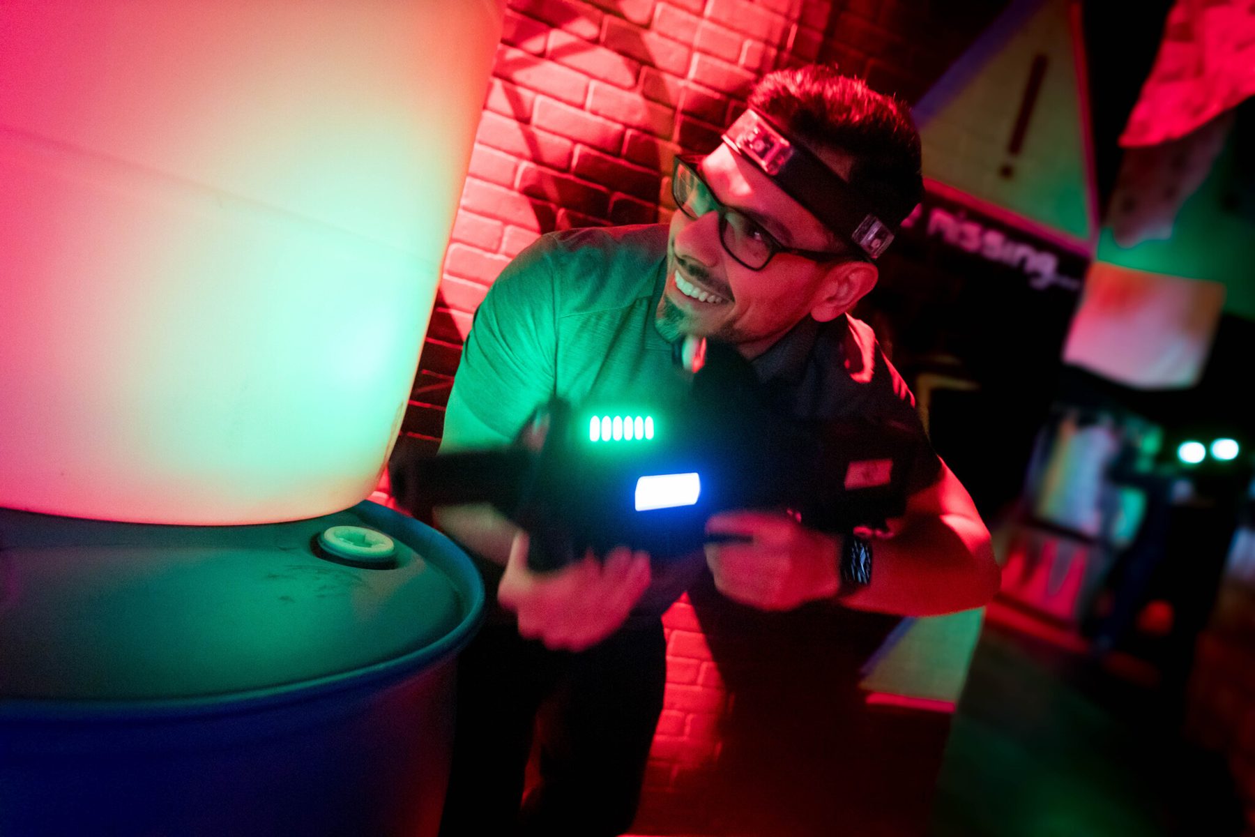 Mission-based laser tag at Combat Ops Indianapolis